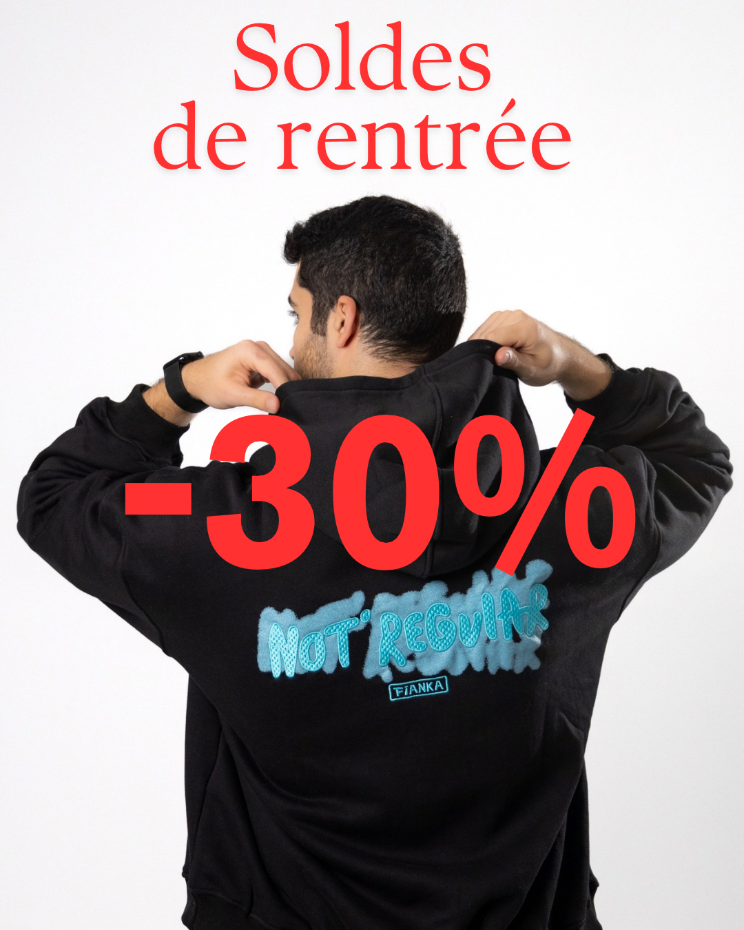 Hoodie Not Regular Fianka (Unisexe)