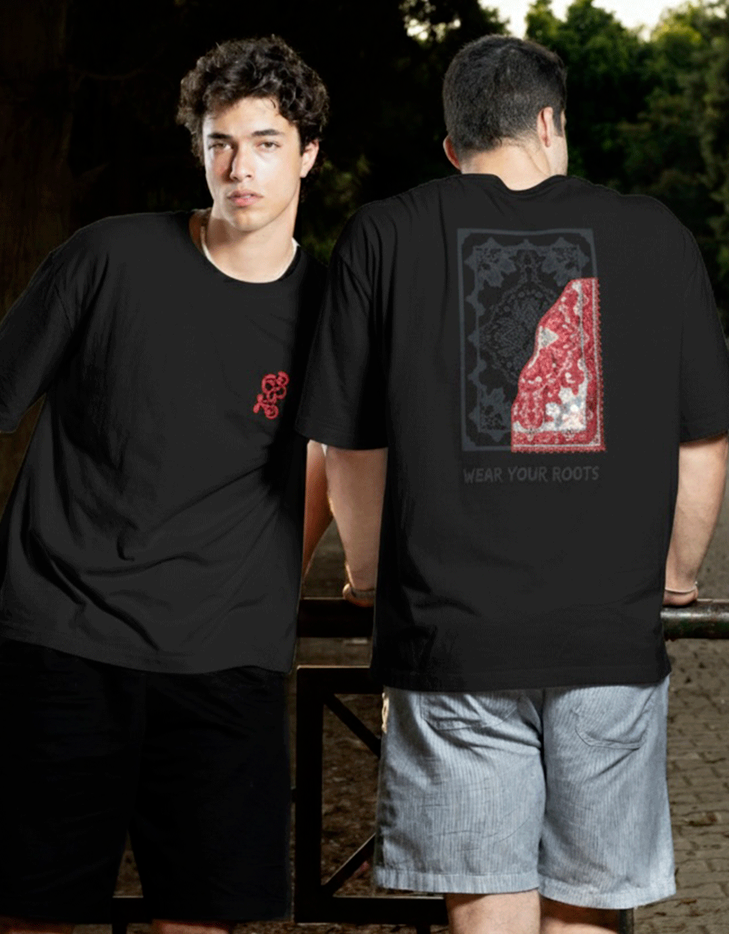 T-Shirt Wear Your Roots – Black Edition – Image 6